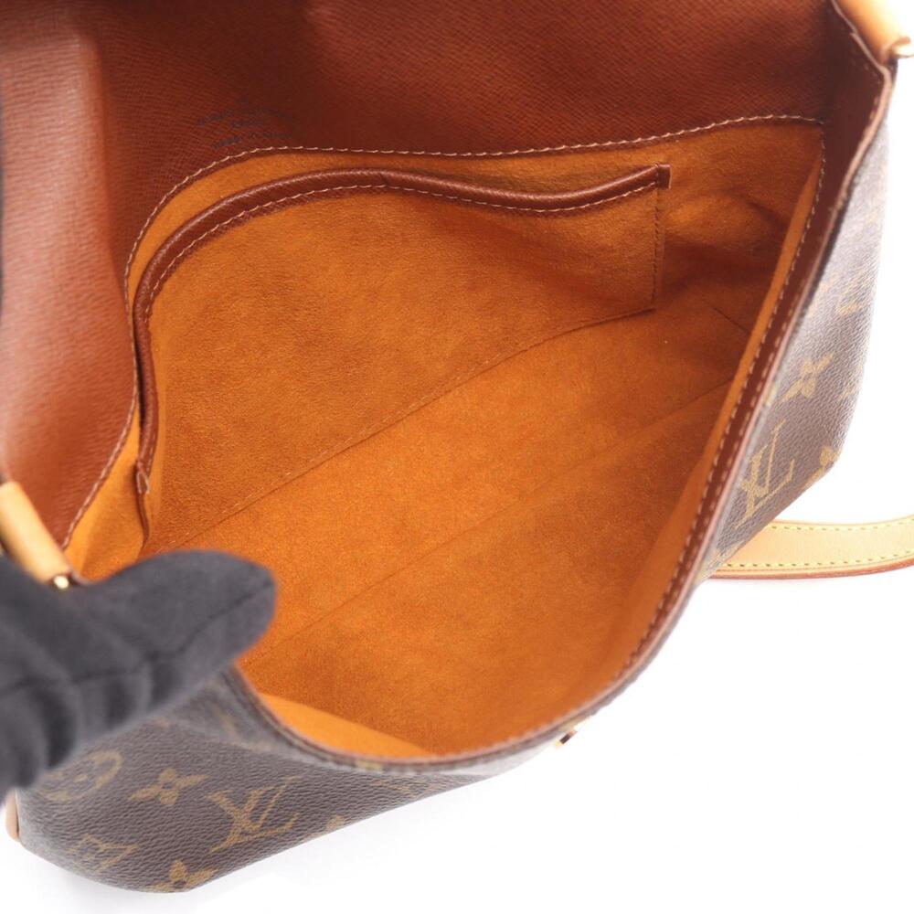 LOUIS VUITTON Brown Monogram Leather Shoulder Bag - Picture 3 of 12